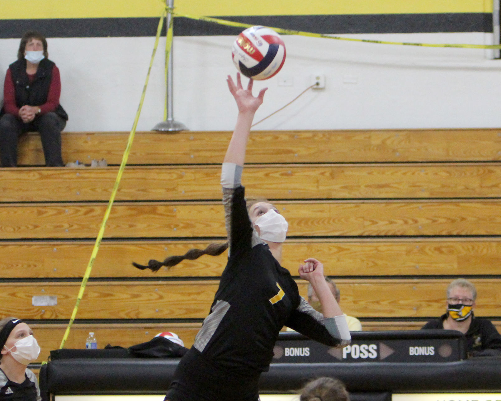 McDonell at Cadott volleyball 10-8-20